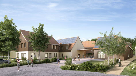 projet de centre social appelé la forge à berrwiller